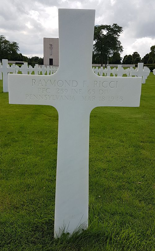 RICCI, Raymond Francis | Fields of Honor