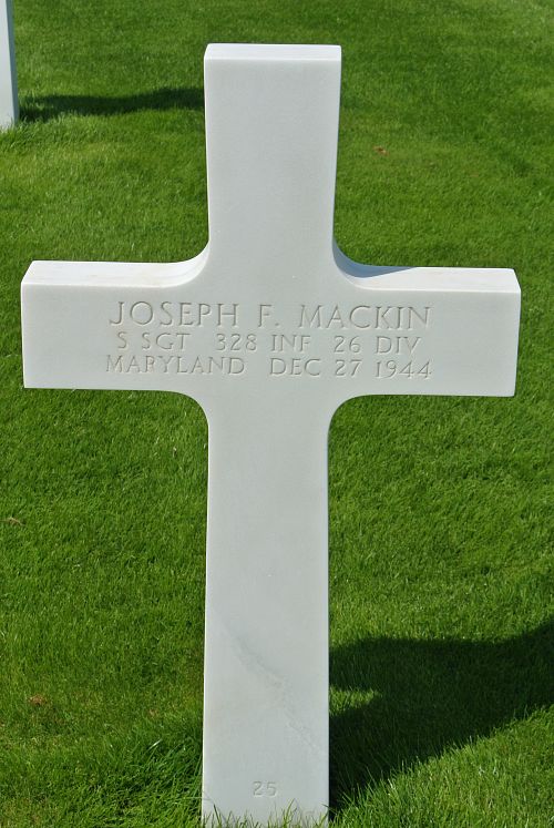 MACKIN, Joseph Frederick | Fields of Honor